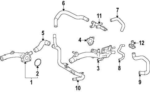 Hoses & Pipes for 2024 Lexus TX550h+ #0