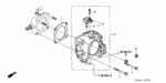 938920502008 - Engine: SCREW-WASHER (5X20) for Honda Image