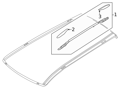 Roof Rack for 2017 Nissan Pathfinder #0