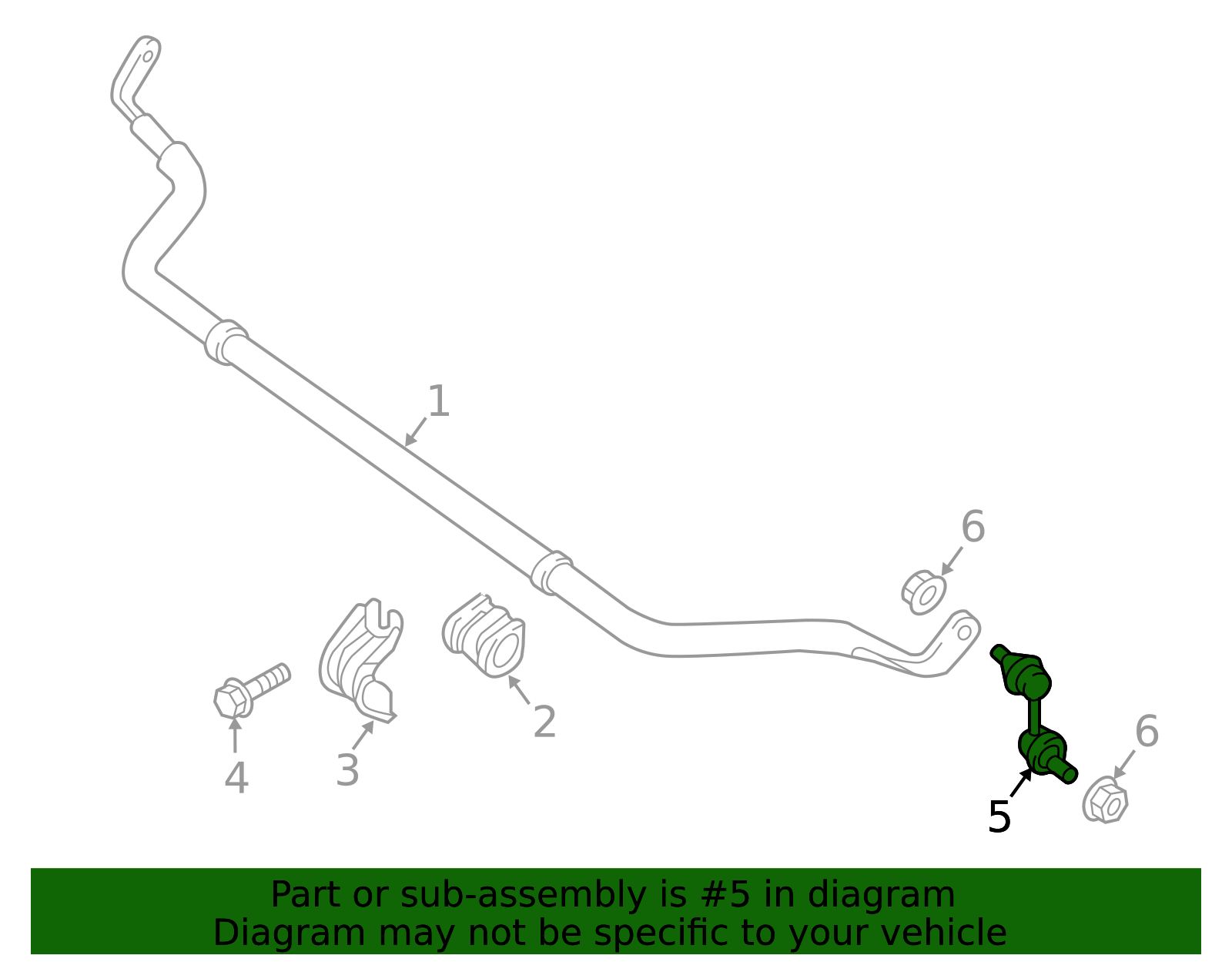 Genuine Front Stabilizer Bar Link (a61 Titan) - 54618-EZ10A