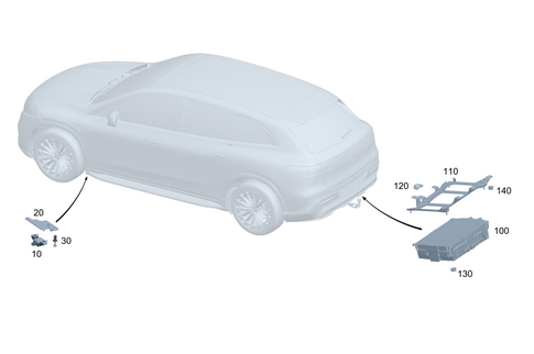 Control Units/Fuse Boxes/Relays on Underbody or Frame for 2026 Mercedes-Benz Maybach EQS 680 SUV #0