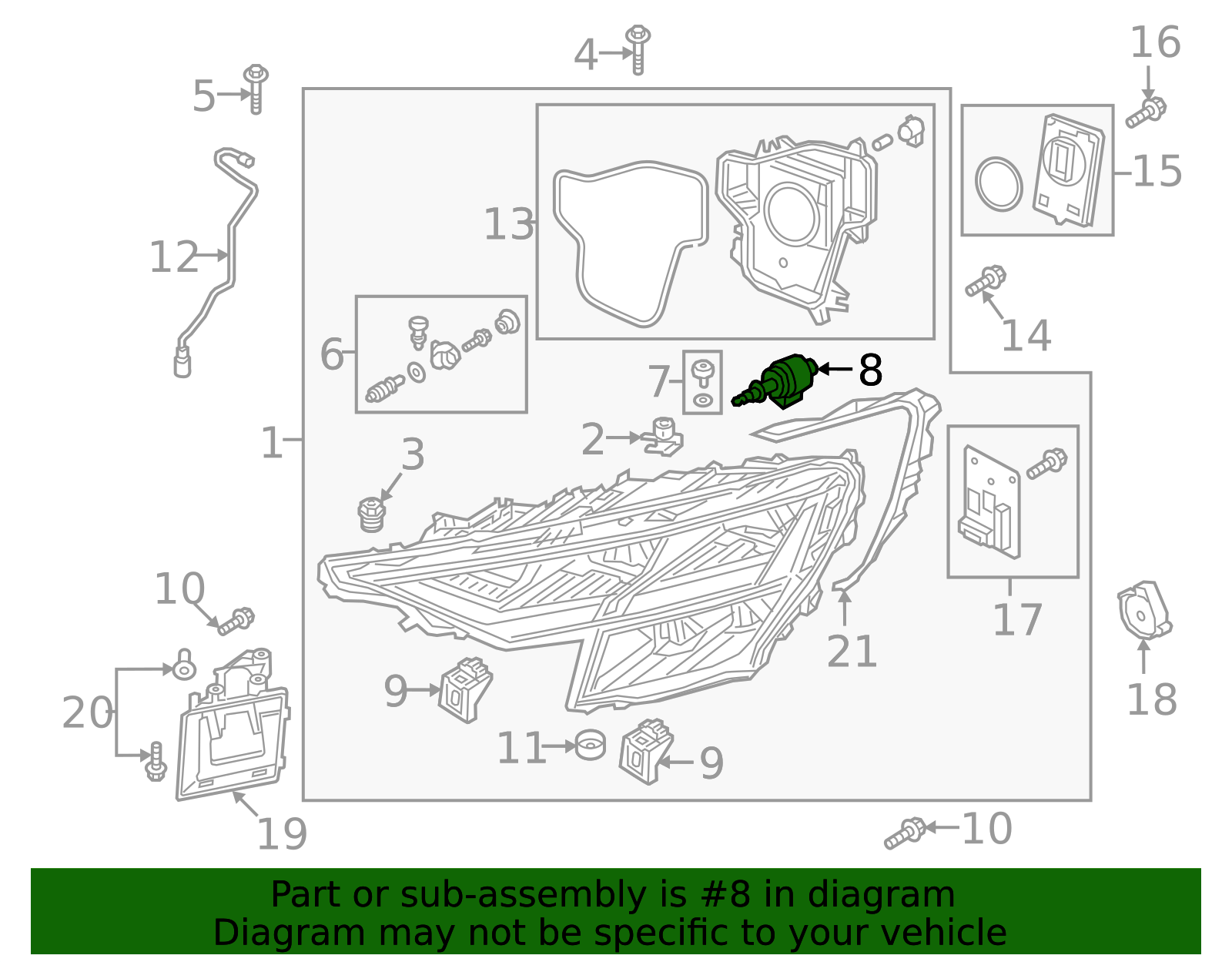2016-2025 Audi Motor 8U0-941-295-A | AudiUSAParts.com