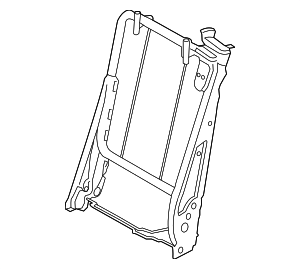 CK4Z99613A39D - Body: Seat Back Frame for Ford Image