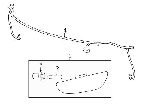 Side Marker Lamps for 2014 Chevrolet Captiva Sport #1