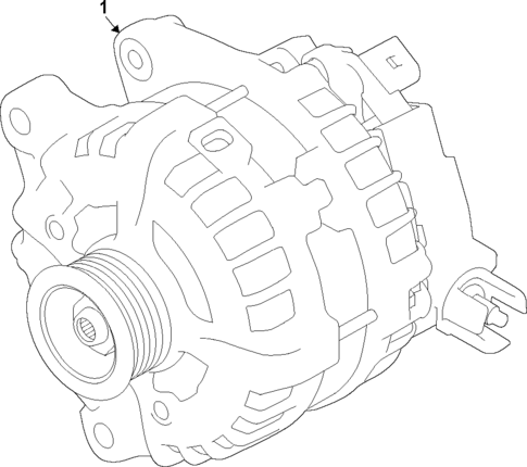 Alternator for 2020 Jaguar E-Pace #0