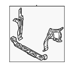 641004D010 - Body: Radiator Support for Kia: Sedona Image