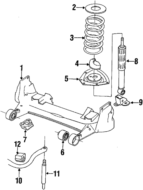 Crossmember for 1991 Jaguar XJS #0