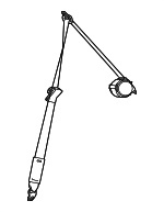 6XH901T5AE - : 3rd Row Outer Seat Belt for Mopar Image