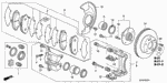45237S7AN02 - Chassis: RETAINER for Honda Image