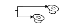 PAB611817 - Body: Reservoir Seal for Porsche Image
