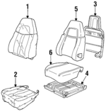 10140654 - Body: Seat Cover for GM Image