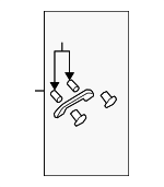 83240SNAA01ZL - Body: Grip Handle for Honda: Accord, Accord Crosstour, Civic, Crosstour, Odyssey Image
