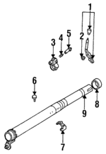 FOTZ7210B - Steering: Shift Lever for Ford: Explorer, Ranger Image