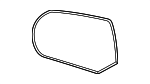 87611KL090 - Body: Door Mirror Glass for Hyundai Image