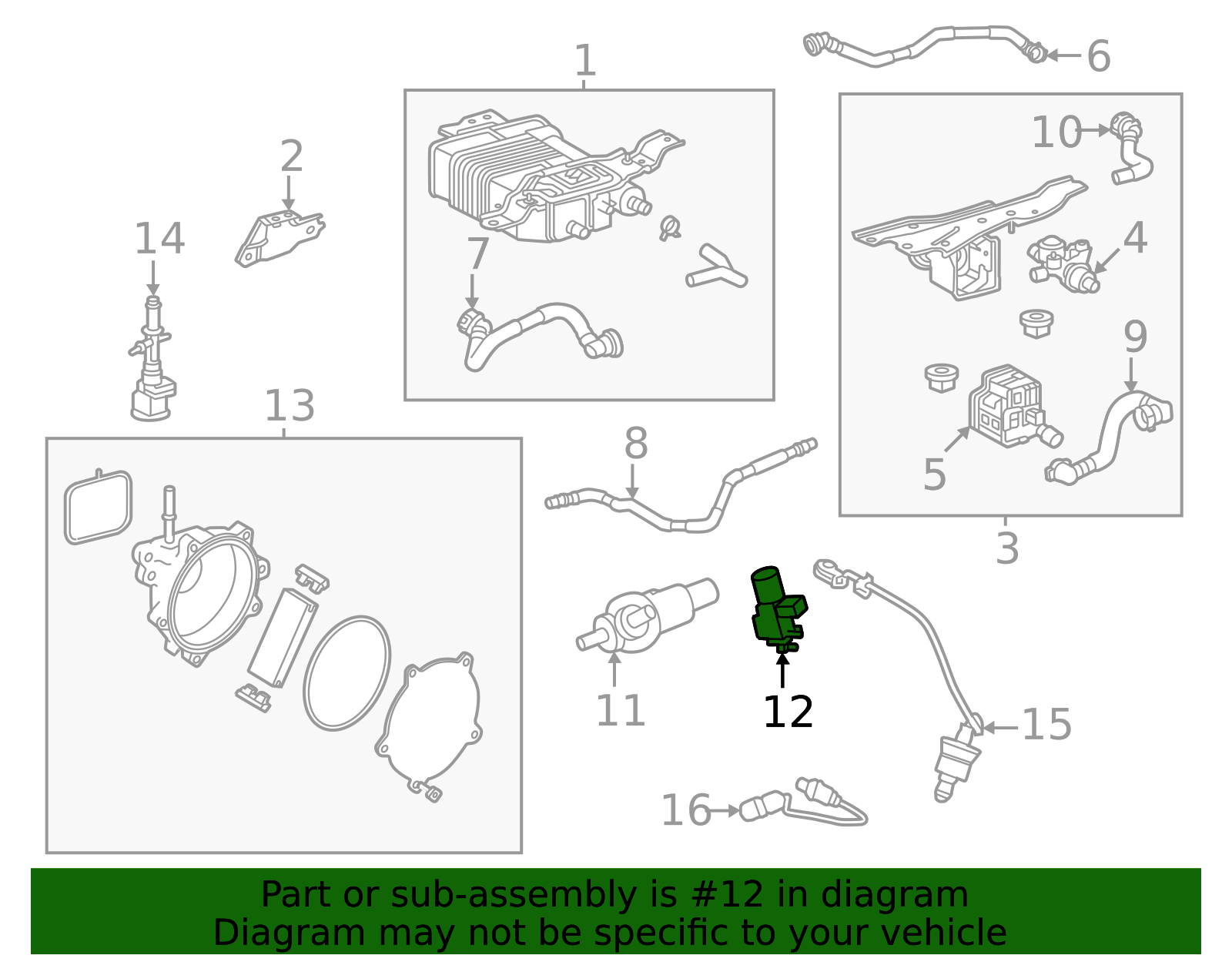 90910-12089 - 2024 Toyota Land Cruiser - Vacuum Switch | Nucar Toyota Parts
