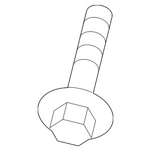 2008-2018 Audi Lateral Arm Adjust Bolt WHT-002-053 | Genuine Audi Parts