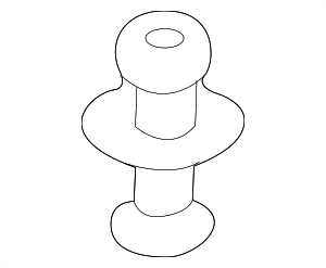 4F0501329A - Suspension: Stone Guard Rivet for Audi Image