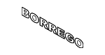863102J010 - Body: Nameplate for Kia: Borrego Image