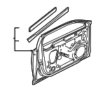 8W0831052E - : Door Shell for Audi: A4 allroad Image