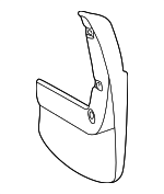 CAT101160 - Accessories: 1995-2002 Land Rover Range Rover - Mud Guard for Land Rover: Range Rover Image