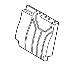 89A36S9040ONA - Body: Seat Back Cover for Kia: Telluride Image