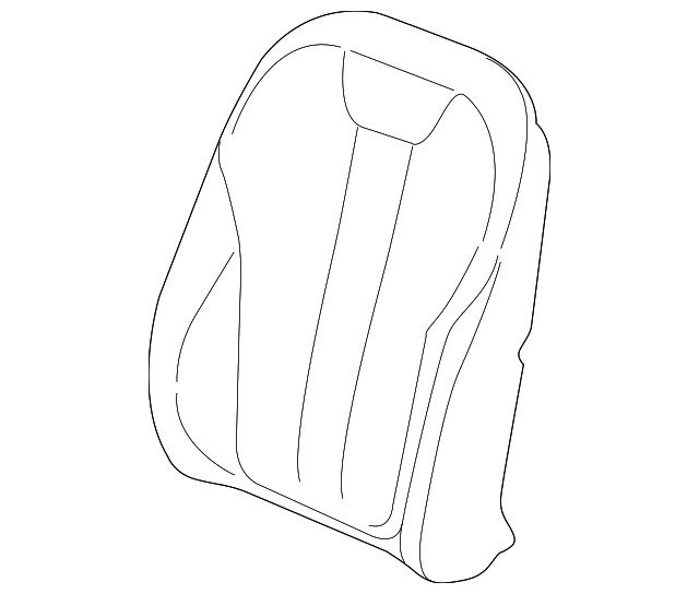 Seat Back Cover - BMW (52-10-5-A3C-7C8)
