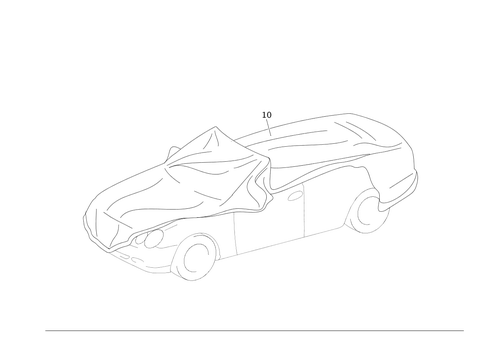 Tarpaulin for 1998 Mercedes-Benz CLK320 #0