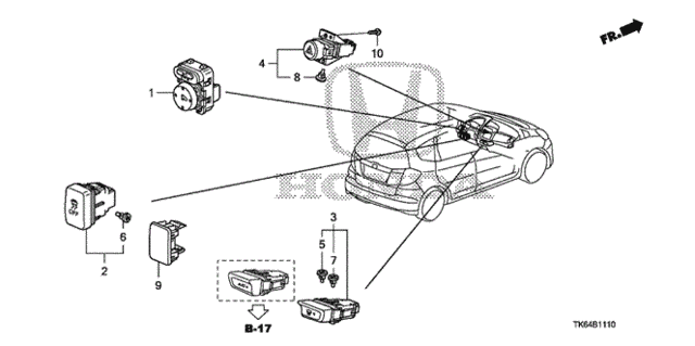 Switch for 2012 Honda Fit #0