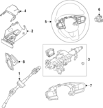 4510046071C0 - Steering: Steering Wheel for Lexus Image