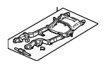 15829088 - Body: Frame Assembly for Hummer: H2 Image image