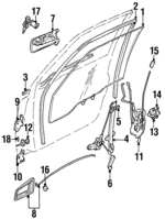 30012534 - : Handle, Inside for Chevrolet: Tracker Image