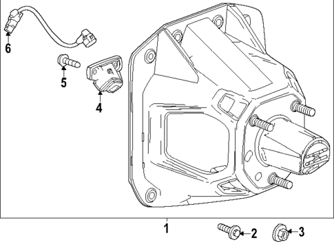 Spare Tire Carrier for 2025 GMC Hummer EV SUV #0
