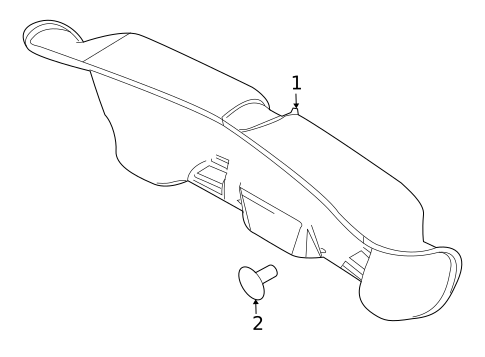 Interior Trim - Trunk for 2009 Lincoln MKS #0