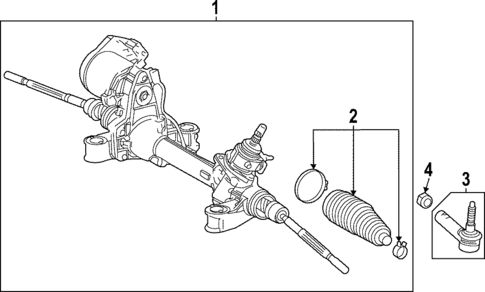 Steering Gear & Linkage for 2024 Toyota bZ4X #0