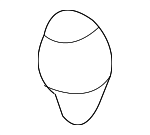 K53Z62625 - : Support Rod Ball Stud for Kia: Sedona Image