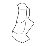 K2B156611 - Body: Release Cable Bracket for Kia: Rio, Sedona, Spectra Image