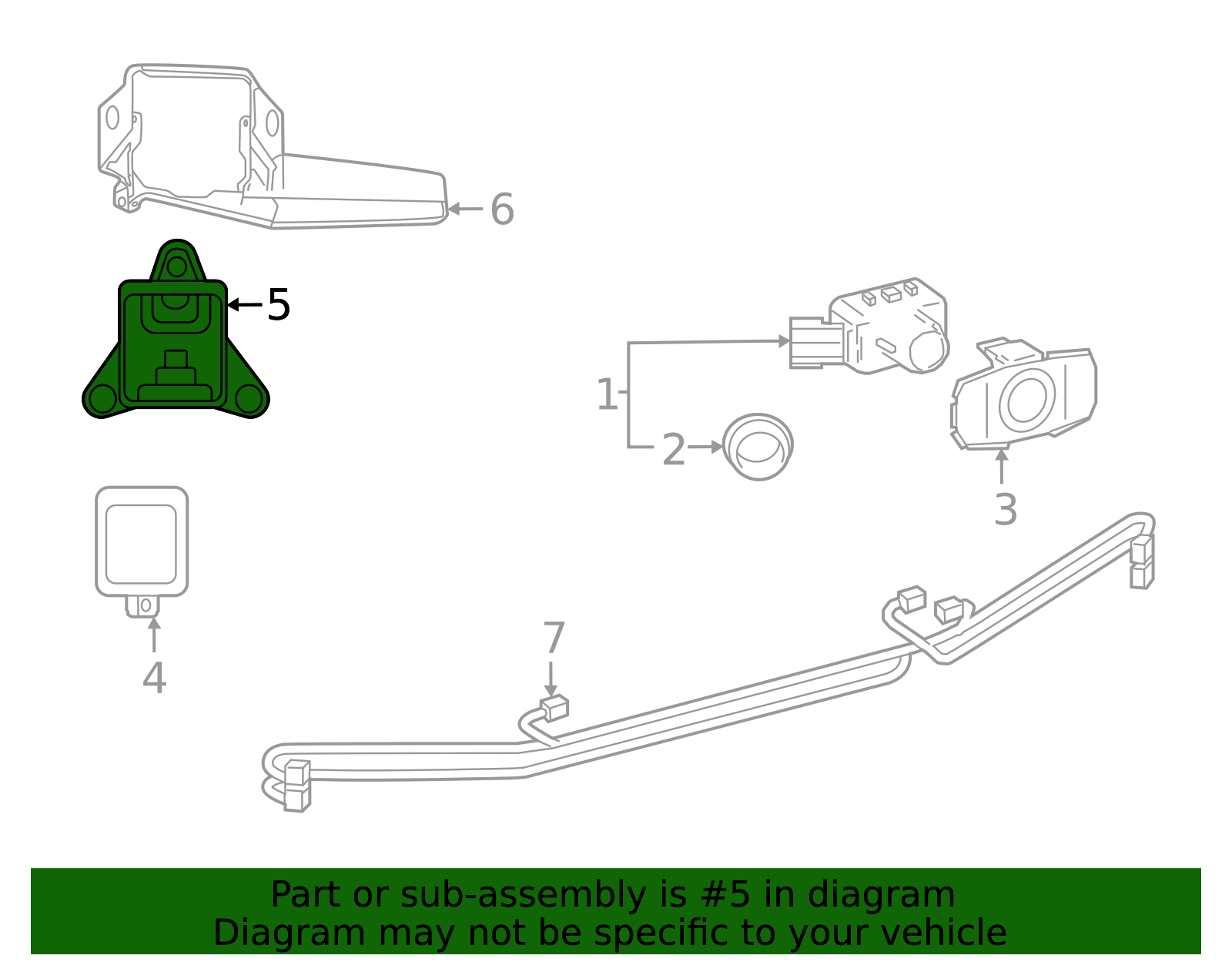 2025 Toyota Camry Blind Spot Detection System Warning Sensor