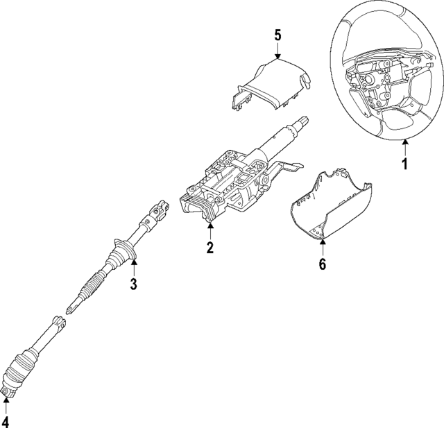 85513411 - : Steering Wheel for GM Image