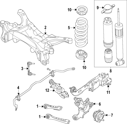 Ride Control for 2025 Lincoln Nautilus #0