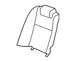 92207926 - : Seat Back Cover for Pontiac: G8 Image