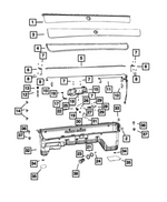 68428852AA - Electrical: Cargo Lamp Wiring for Ram: 2500, 3500 Image