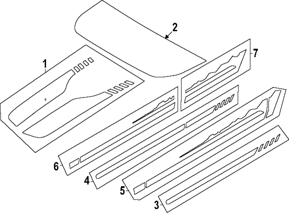 2021-2024 Ford Bronco Stripe Tape M2DZ-6320000-BA | OEM