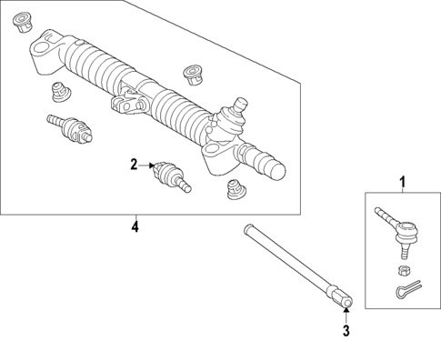 Steering Gear & Linkage for 2015 Scion iQ #1
