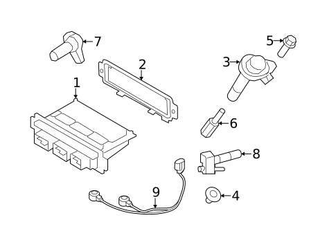 Hardware, Fasteners & Fittings for 2009 Ford Edge #0
