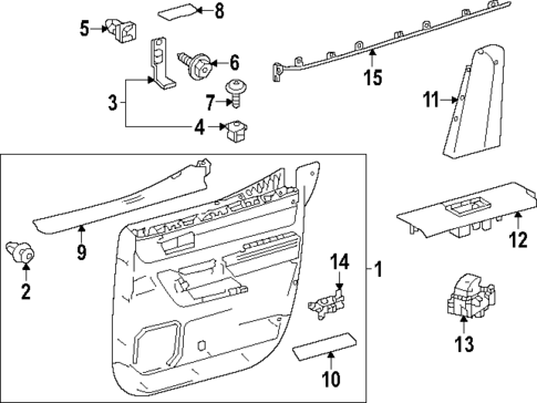 Front Door for 2024 Toyota Tundra #3