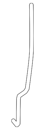 15825451 - Body: Lock Rod for Chevrolet: Malibu Image