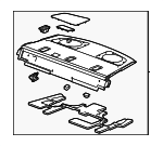 85116660 - Body: Pkg Tray Trim for Cadillac: CT5 Image