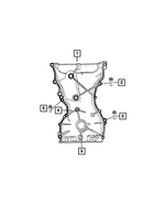 6102258AA - 2.4L Gas; Engine: Plug for Mopar Image