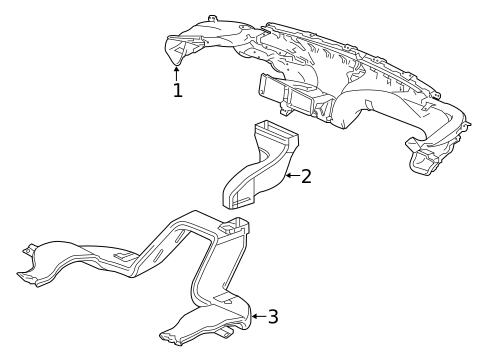 Ducts for 2017 Honda Civic #0