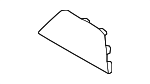 88033GG000RBQ - Body: Seat Back Panel Cap for Kia Image